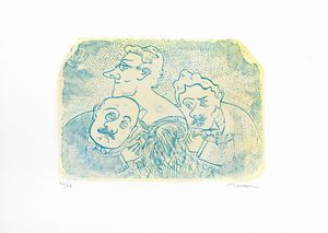 MINO MACCARI : Alzo Austria  - Asta Grafica Internazionale e Multipli d'Autore - Associazione Nazionale - Case d'Asta italiane