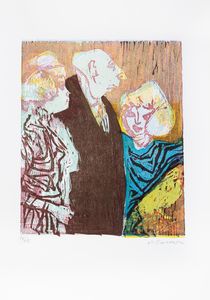 MINO MACCARI : Alzo Austria  - Asta Grafica Internazionale e Multipli d'Autore - Associazione Nazionale - Case d'Asta italiane