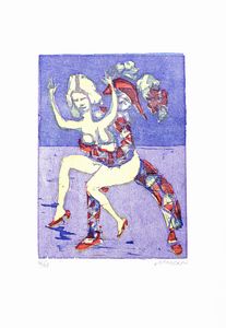 MINO MACCARI : Alzo Austria  - Asta Grafica Internazionale e Multipli d'Autore - Associazione Nazionale - Case d'Asta italiane