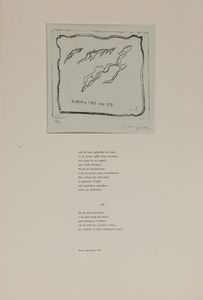LEONARDO SINISGALLI : Le pagine. Le finestre di via Rubens con 3 acqueforti  - Asta Grafica Internazionale e Multipli d'Autore - Associazione Nazionale - Case d'Asta italiane