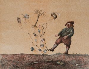 Roland Topor - Spavento