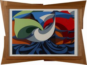 Giacomo Balla - Forma grido Viva l'Italia
