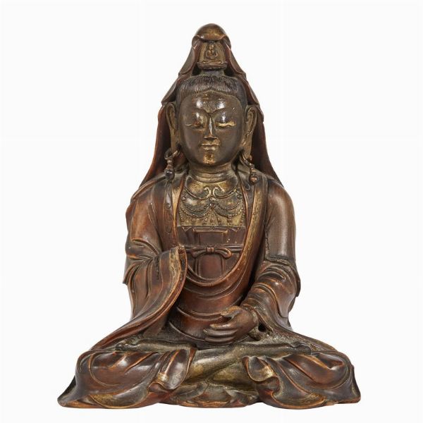 SCULTURA, CINA, DINASTIA QING, SEC. XIX  - Asta Arte Orientale - Associazione Nazionale - Case d'Asta italiane