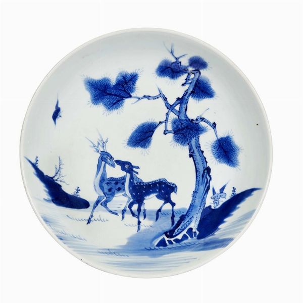 PIATTO,CINA, DINASTIA QING, SEC. XIX  - Asta Arte Orientale - Associazione Nazionale - Case d'Asta italiane