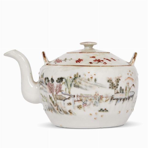 TEIERA, CINA, DINASTIA QING, SEC. XIX-XX  - Asta Arte Orientale - Associazione Nazionale - Case d'Asta italiane