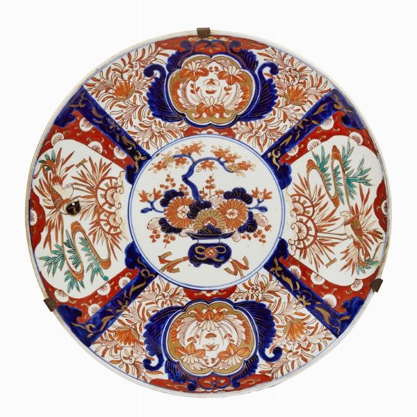 PIATTO, GIAPPONE, SEC. XIX  - Asta Arte Orientale - Associazione Nazionale - Case d'Asta italiane