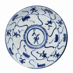 PIATTINO, CINA, DINASTIA QING, SEC. XVII  - Asta Arte Orientale - Associazione Nazionale - Case d'Asta italiane