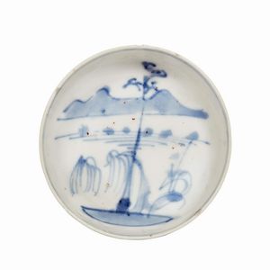 GRUPPO DI QUATTRO PORCELLANE, CINA, DINASTIA QING, SEC.XVII -XVIII  - Asta Arte Orientale - Associazione Nazionale - Case d'Asta italiane