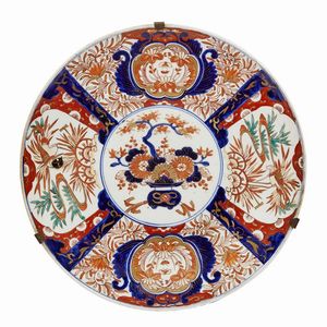 PIATTO, GIAPPONE, SEC. XIX  - Asta Arte Orientale - Associazione Nazionale - Case d'Asta italiane