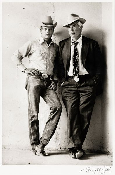 Terry O'Neill : Newman and Marvin  - Asta Fotografia - Associazione Nazionale - Case d'Asta italiane