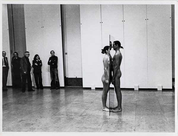 Douglas Beer : Lotto formato da due fotografie Marina Abramovic - Ulay<BR>Ballance Proof, 8 Dicembre 1977<BR>  - Asta Fotografia - Associazione Nazionale - Case d'Asta italiane