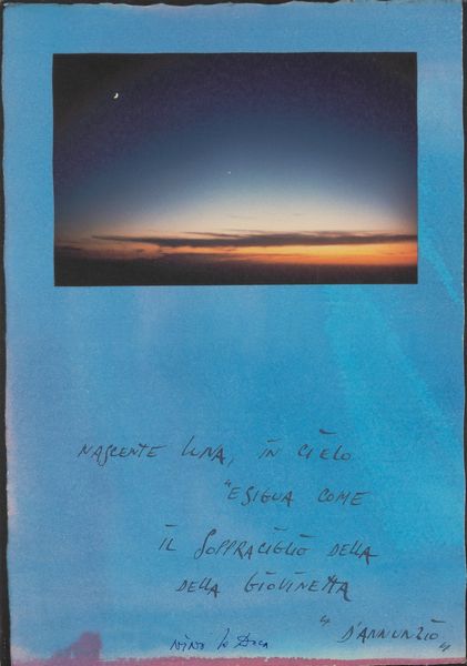 Nino Lo Duca : Luna in Sardegna, della serie Lune  - Asta Fotografia - Associazione Nazionale - Case d'Asta italiane