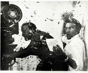 TAZIO SECCHIAROLI : Federico Fellini dietro le quinte di 8  - Asta Fotografia - Associazione Nazionale - Case d'Asta italiane