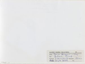 Douglas Beer : Lotto formato da due fotografie Marina Abramovic - Ulay<BR>Ballance Proof, 8 Dicembre 1977<BR>  - Asta Fotografia - Associazione Nazionale - Case d'Asta italiane