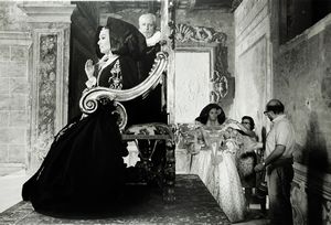 TAZIO SECCHIAROLI : Scena tratta dal film Madame Sans-Gne  - Asta Fotografia - Associazione Nazionale - Case d'Asta italiane