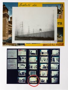 Franco Vaccari - Esposizione in tempo reale n8 Omaggio all'Ariosto, 5 dal volume Esposizioni in tempo reale, 1974