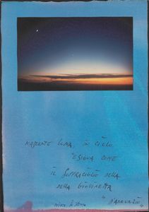 Nino Lo Duca - Luna in Sardegna, della serie Lune