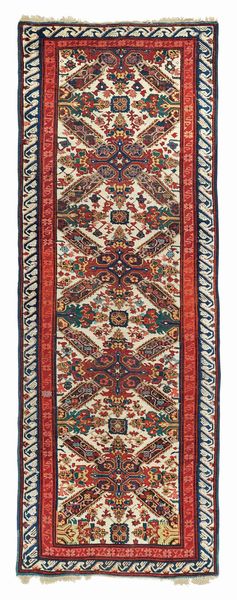 Tappeto Zeicur, Caucaso met� XIX secolo  - Asta Tappeti antichi - Associazione Nazionale - Case d'Asta italiane