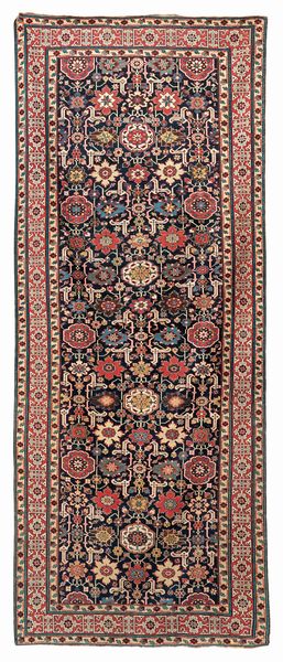 Tappeto Shirvan Kuba, Caucaso seconda met� XIX secolo  - Asta Tappeti antichi - Associazione Nazionale - Case d'Asta italiane