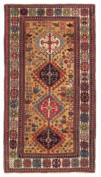 Tappeto Kuba, Caucaso nord orientale met� XIX secolo  - Asta Tappeti antichi - Associazione Nazionale - Case d'Asta italiane