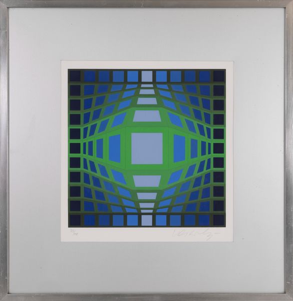 VICTOR VASARELY : senza titolo  - Asta Asta a tempo di multipli d'Autore - Associazione Nazionale - Case d'Asta italiane