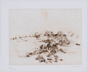 ZORAN MUSIC - Paysage rocheaux