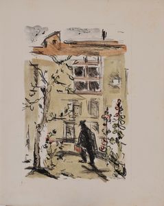 Filippo de Pisis : Alcune poesie e dieci litografie a colori  - Asta Asta a tempo di multipli d'Autore - Associazione Nazionale - Case d'Asta italiane