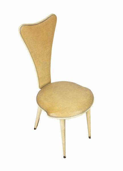 Umberto Mascagni : Set di sei sedie e tavolo da pranzo  - Asta 1950-1980 Design and Decor - Associazione Nazionale - Case d'Asta italiane