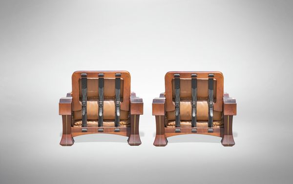 LUCIANO FRIGERIO : Set da salotto Hussar  - Asta 1950-1980 Design and Decor - Associazione Nazionale - Case d'Asta italiane