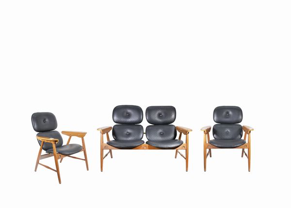 MARCO ZANUSO : Set da salotto  - Asta 1950-1980 Design and Decor - Associazione Nazionale - Case d'Asta italiane