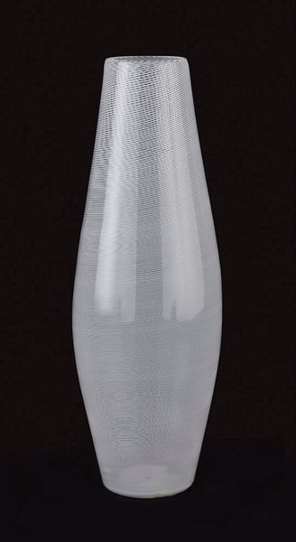 CARLO SCARPA Venezia, 1906 - Sendai, 1978 : Vaso vintage di Murano di Carlo Scarpa per Venini (attr.)  - Asta 1950-1980 Design and Decor - Associazione Nazionale - Case d'Asta italiane