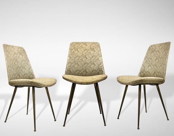 Set di tre sedie vintage  - Asta 1950-1980 Design and Decor - Associazione Nazionale - Case d'Asta italiane
