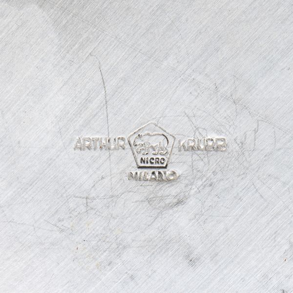 GIO’ PONTI   Milano, 1891 - 1979 : Scatola posacenere della Krupp disegnata da Gio Ponti  - Asta 1950-1980 Design and Decor - Associazione Nazionale - Case d'Asta italiane