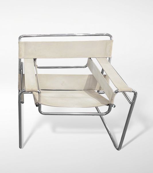 MARCEL BREUER - KNOLL INTERNATIONALPecs, 1902 - New York, 1981 : Sedie vintage Wassily modello B3 per Gavina  - Asta 1950-1980 Design and Decor - Associazione Nazionale - Case d'Asta italiane