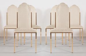 ALAIN DELON - 8 AD 026 Sedie per Maison Jansen