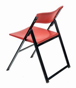 Justus Kolberg : Coppia di sedie pieghevoli P08  - Asta 1950-1980 Design and Decor - Associazione Nazionale - Case d'Asta italiane