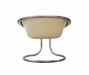 Poltroncina vintage in fibra di vetro  - Asta 1950-1980 Design and Decor - Associazione Nazionale - Case d'Asta italiane