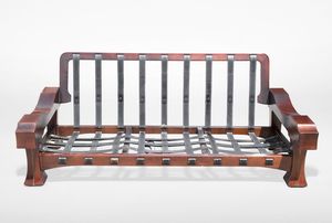 LUCIANO FRIGERIO : Set da salotto Hussar  - Asta 1950-1980 Design and Decor - Associazione Nazionale - Case d'Asta italiane