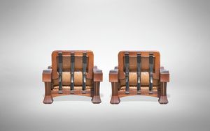 LUCIANO FRIGERIO : Set da salotto Hussar  - Asta 1950-1980 Design and Decor - Associazione Nazionale - Case d'Asta italiane