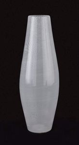 CARLO SCARPA Venezia, 1906 - Sendai, 1978 - Vaso vintage di Murano di Carlo Scarpa per Venini (attr.)