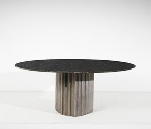 Max Papiri - Tavolo in marmo e granito per Studio A