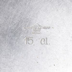 GIO’ PONTI   Milano, 1891 - 1979 : Due zuccheriere delle Krupp disegnate da Gio Ponti  - Asta 1950-1980 Design and Decor - Associazione Nazionale - Case d'Asta italiane