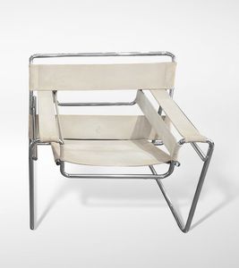 MARCEL BREUER - KNOLL INTERNATIONALPecs, 1902 - New York, 1981 : Sedie vintage Wassily modello B3 per Gavina  - Asta 1950-1980 Design and Decor - Associazione Nazionale - Case d'Asta italiane