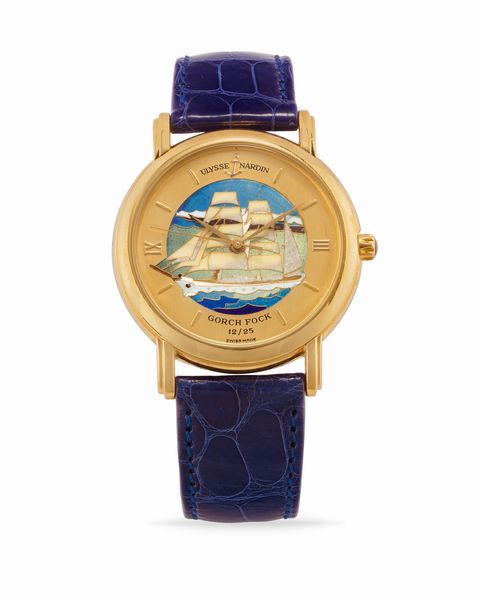ULYSSE NARDIN : San Marco Gorch Fock 131.77.9  - Asta Orologi - Associazione Nazionale - Case d'Asta italiane