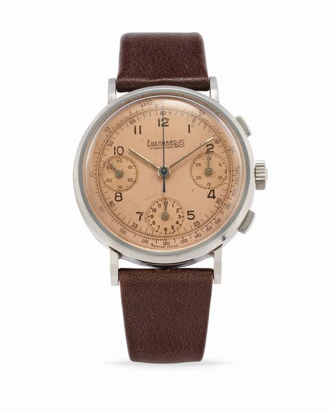 Eberhard : cronografo Extra-Fort  - Asta Orologi - Associazione Nazionale - Case d'Asta italiane