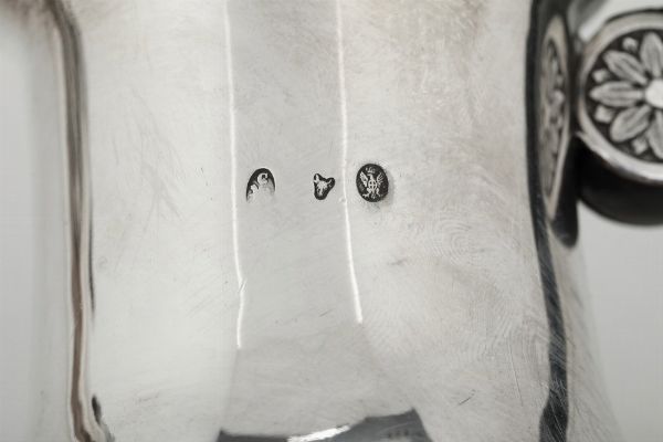 Caffettiera. Torino, marchi in uso dal 1824 al 1872. Argentiere Carlo Balbino (1798-1824)  - Asta Argenti da Collezione | Antichi - Associazione Nazionale - Case d'Asta italiane