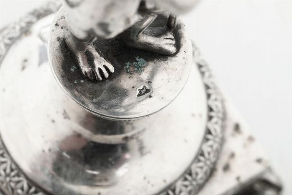 Coppia di porta stuzzicadenti. Milano, XIX secolo  - Asta Argenti da Collezione | Antichi - Associazione Nazionale - Case d'Asta italiane