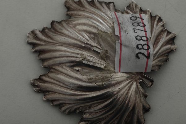 Foglia. Argentiere Clementi, Bologna per Maison Gianmaria Buccellati<BR>Fiore. Argentiere Clementi, Bologna <BR>Italia XX-XXI secolo  - Asta Argenti da Collezione | Antichi - Associazione Nazionale - Case d'Asta italiane