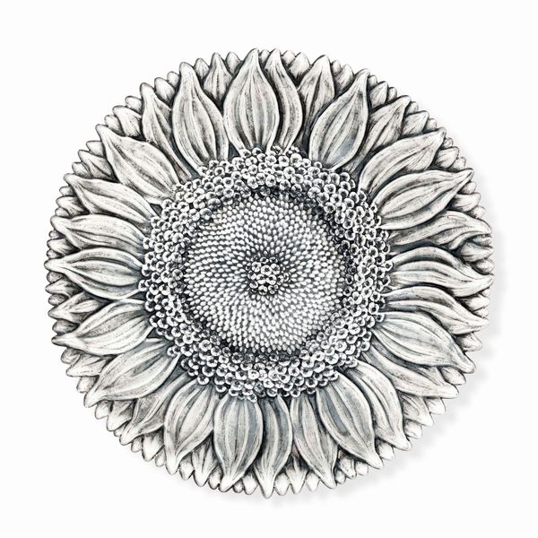 Grande ciotola a girasole. Argentiere Clementi, Bologna per Maison Gianmaria Buccellati. Italia XX-XXI secolo  - Asta Argenti da Collezione | Antichi - Associazione Nazionale - Case d'Asta italiane