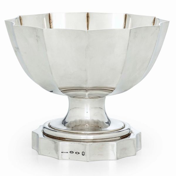 Coppa. Maison Bulgari, Roma 1970. Argentiere Mario Vitali  - Asta Argenti da Collezione | Antichi - Associazione Nazionale - Case d'Asta italiane